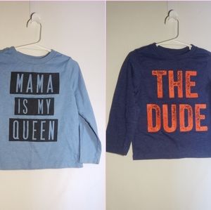 Childrens place 2 tshirts